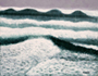 嵐の海　50F［117×92］アクリル・油彩 　2006年 　団体蔵
