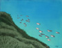 魚礁　50F［117×92］アクリル・油彩　2005年　個人蔵